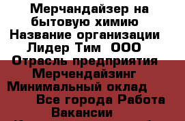 Мерчандайзер на бытовую химию › Название организации ­ Лидер Тим, ООО › Отрасль предприятия ­ Мерчендайзинг › Минимальный оклад ­ 25 000 - Все города Работа » Вакансии   . Калининградская обл.,Светловский городской округ 